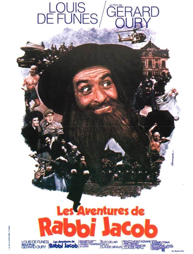 Les aventures de Rabbi Jacob, l'affiche