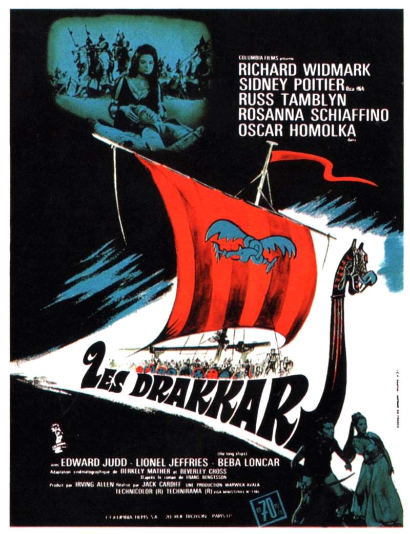 Les Drakkars, l'affiche
