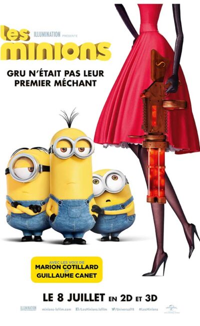 Les Minions, affiche définitive du film de Pierre Coffin