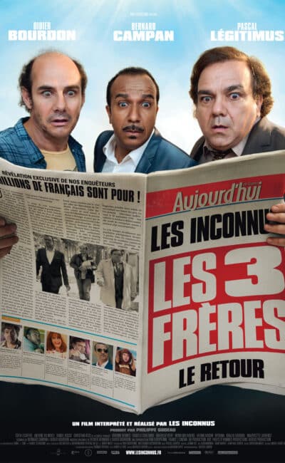 Les trois frères, le retour en poster