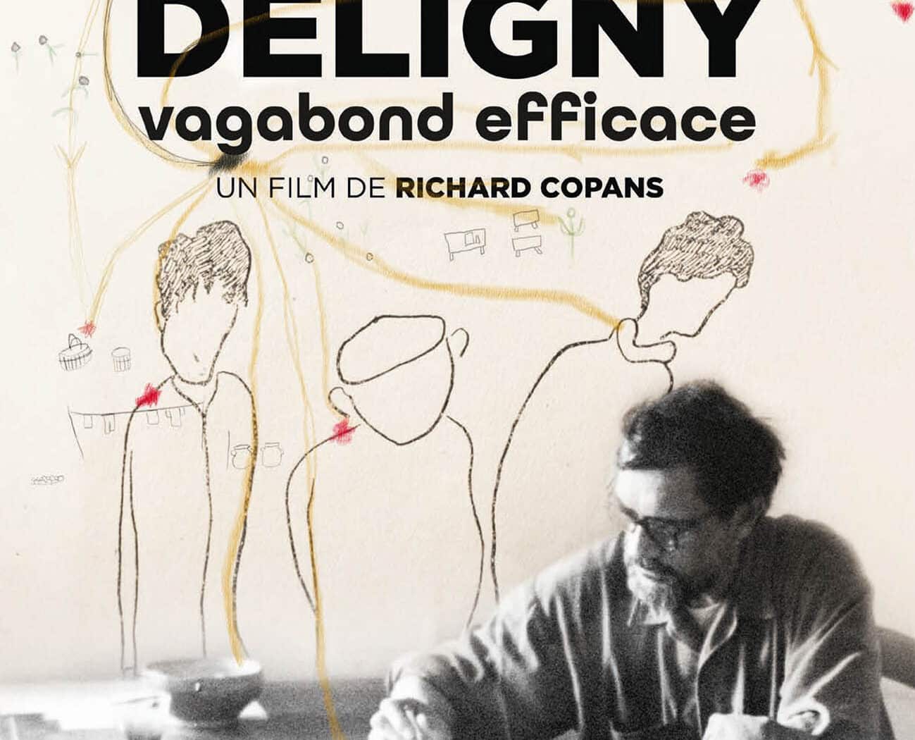Monsieur Deligny, vagabond efficace, affiche de Richard Compans