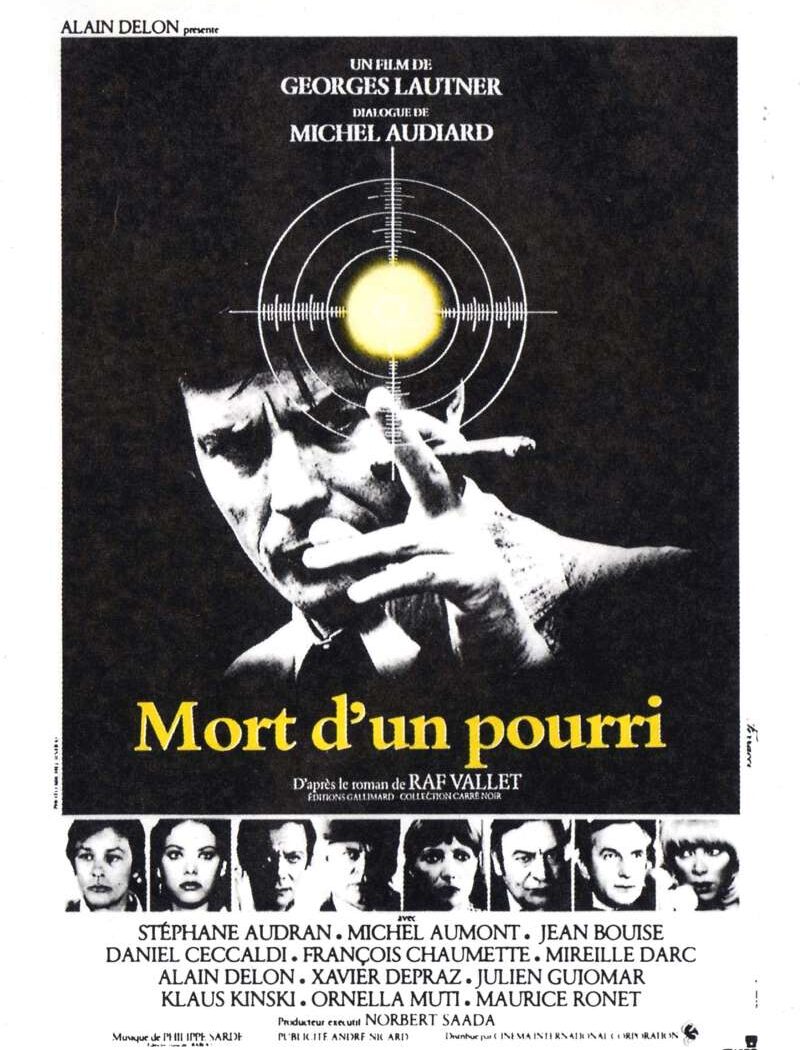 Mort d'un pourri, l'affiche