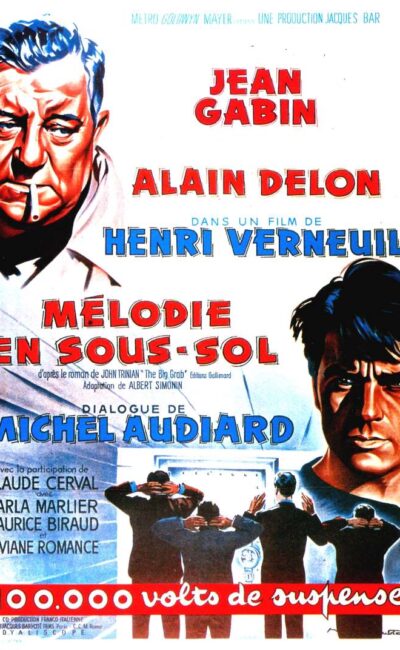 Mélodie en sous-sol, l'affiche