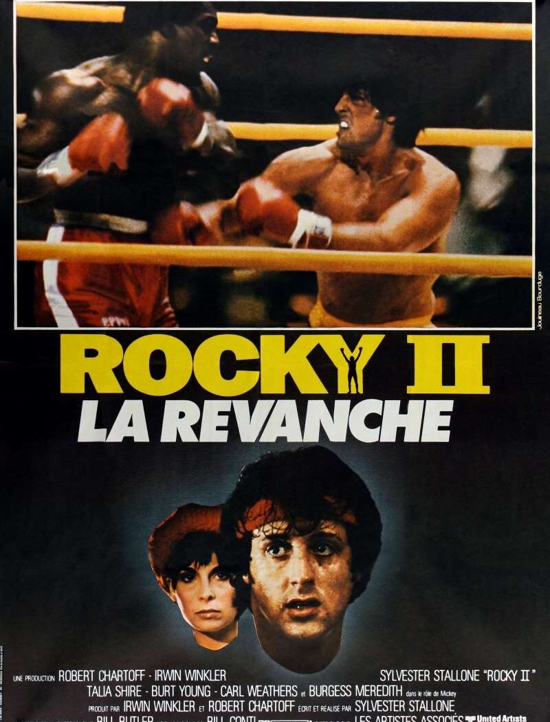 Rocky 2 la revanche, l'affiche