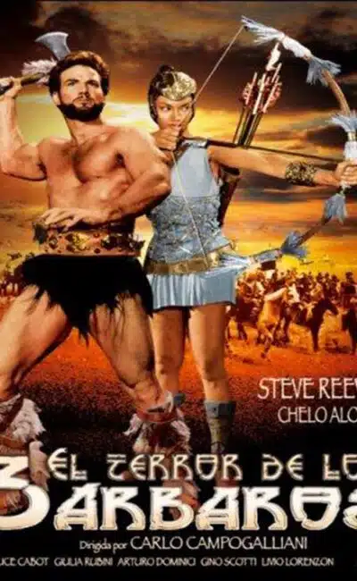 Affiche française de La Terreur des Barbares