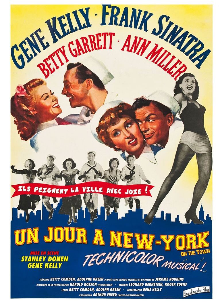 Affiche de Un jour à New York de Stanley Donen et Gene Kelly