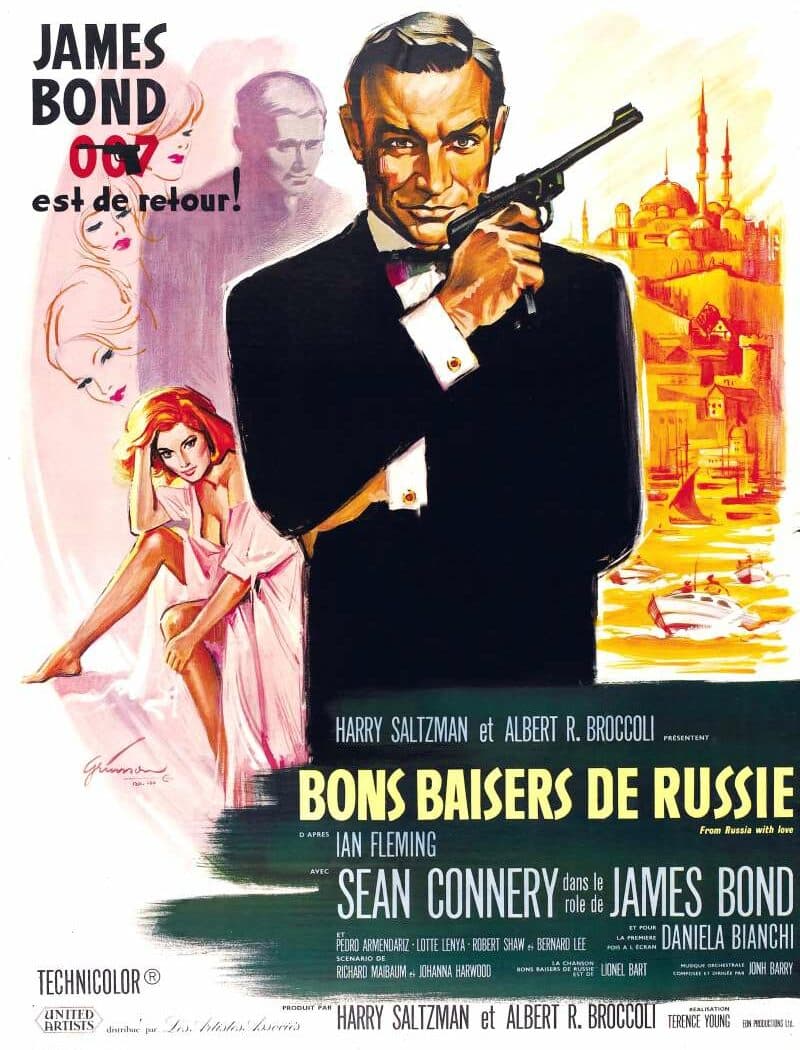Bons baisers de Russie, l'affiche