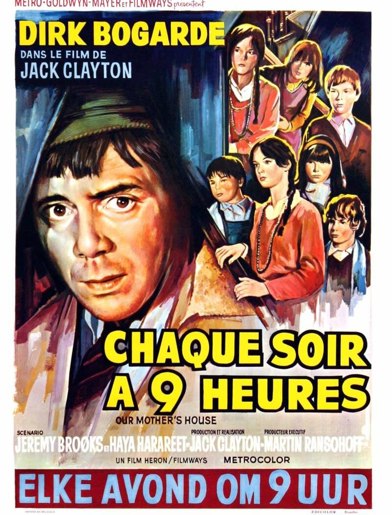 Chaque soir à neuf heures, l'affiche belge