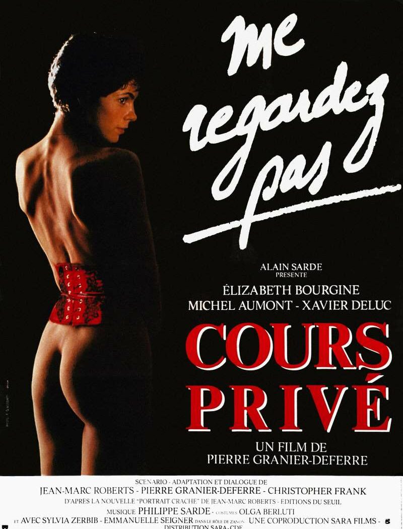 Cours privé, l'affiche