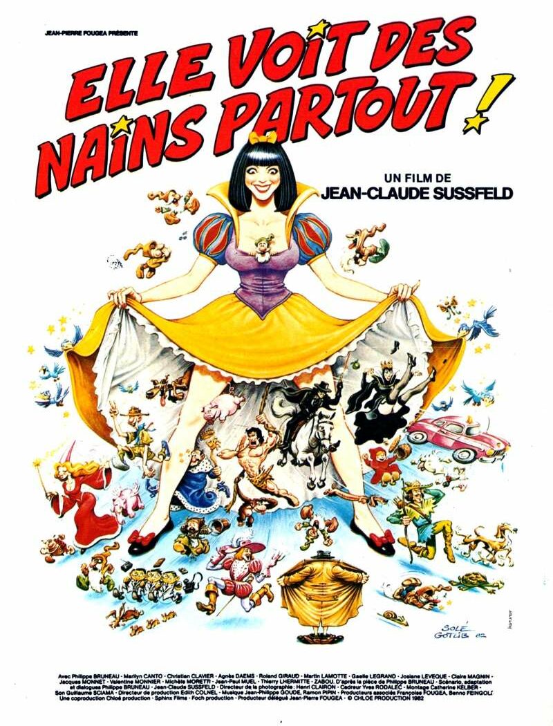 Elle voit des nains partout, l'affiche