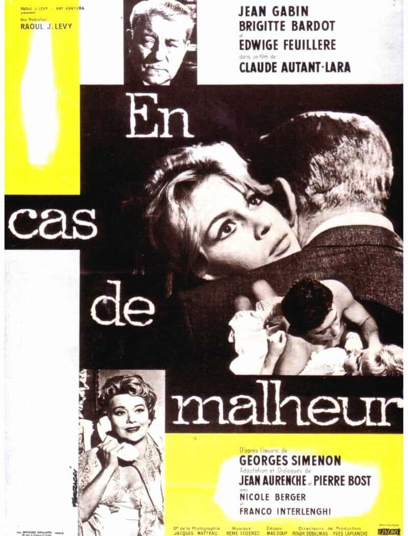 En cas de malheur, l'affiche