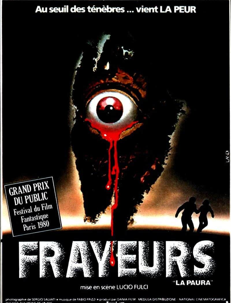 Frayeurs, l'affiche du Lucio Fulci
