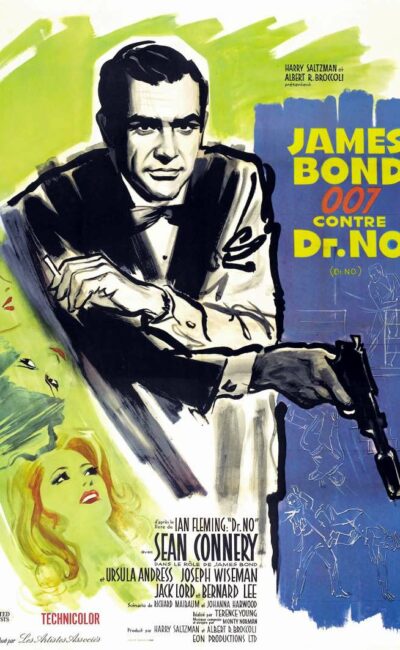 James Bond 007 contre Dr No, l'affiche
