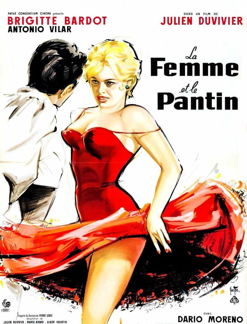 La femme et le pantin, l'affiche