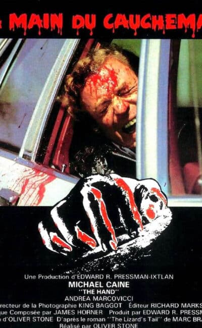La main du cauchemar (The Hand) : jaquette VHS française