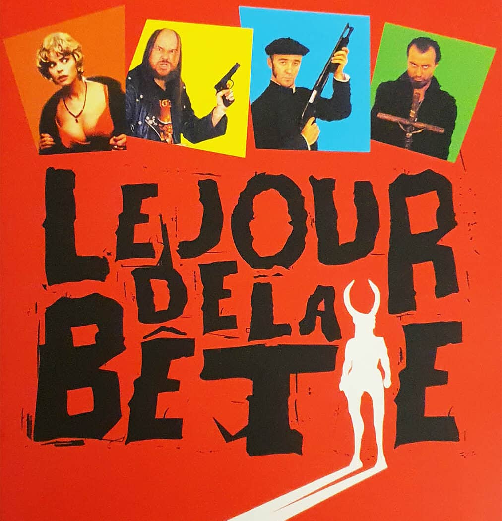 Le jour de la Bête (el dia de la bestia), affiche sans crédit, France