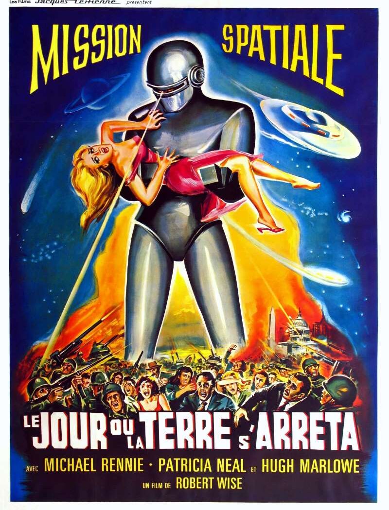 Le jour où la terre s'arrêta, l'affiche