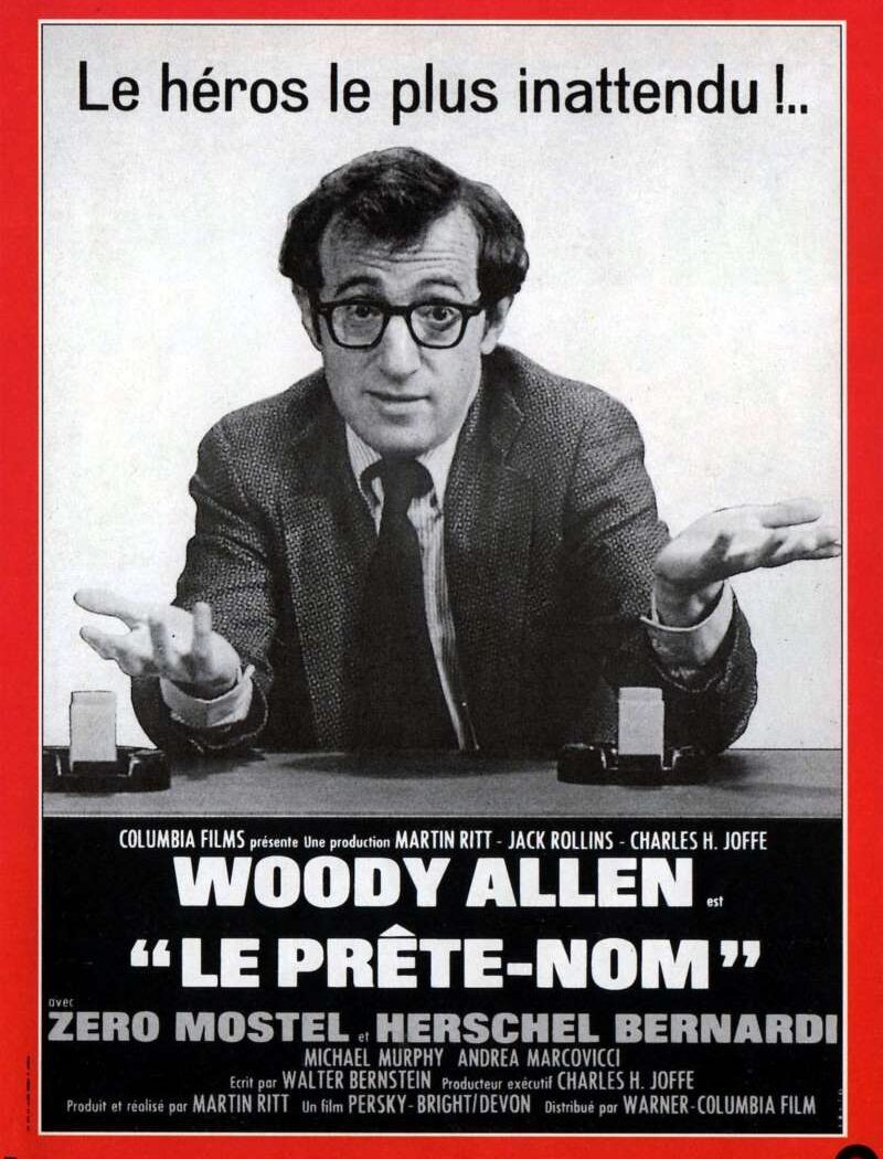 Le prête-nom, l'affiche