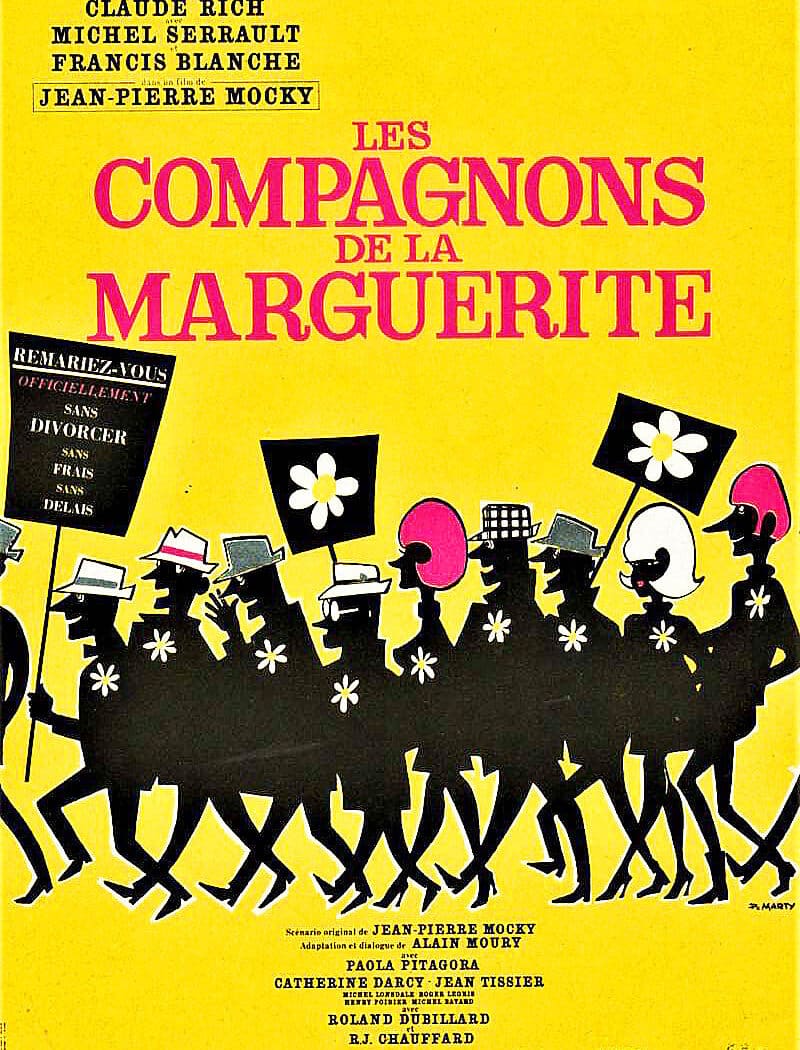 Les compagnons de la marguerite, l'affiche