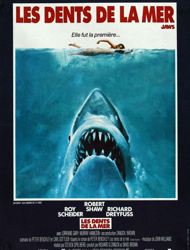 Les dents de la mer, l'affiche