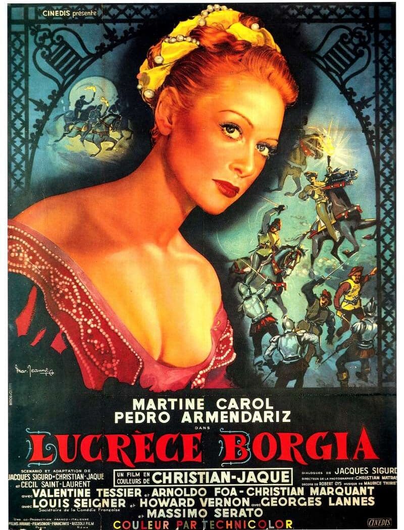 Lucrèce Borgia, l'affiche