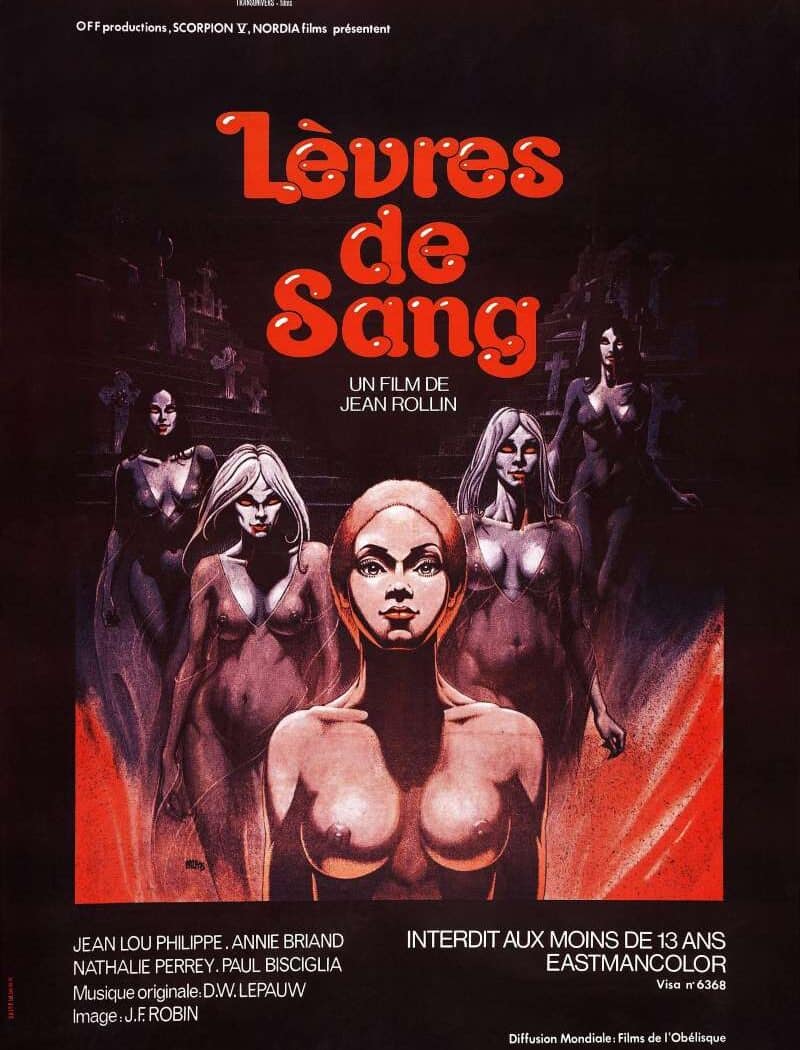 Lèvres de sang, l'affiche