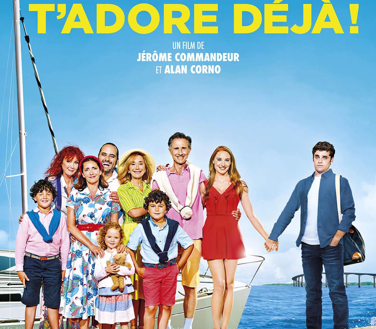 Ma famille t'adore déjà ! : affiche fu film