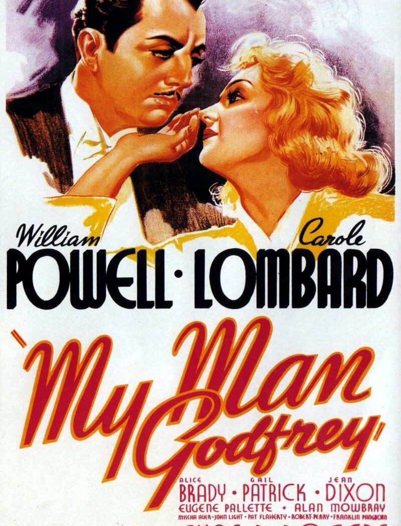 Mon homme Godfrey, l'affiche américaine