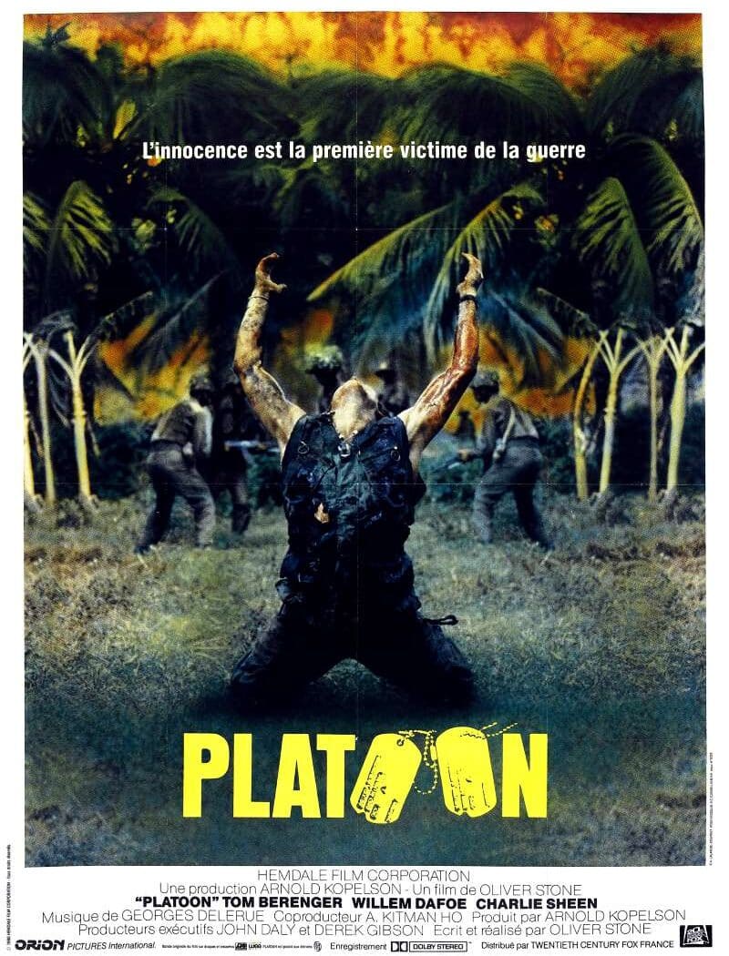 Platoon, l'affiche
