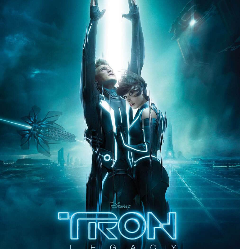 Affiche américaine de Tron l'héritage (Tron Legacy)