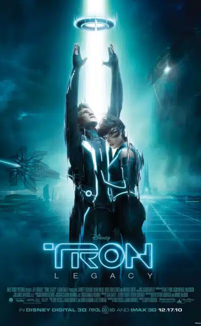 Affiche américaine de Tron l'héritage (Tron Legacy)