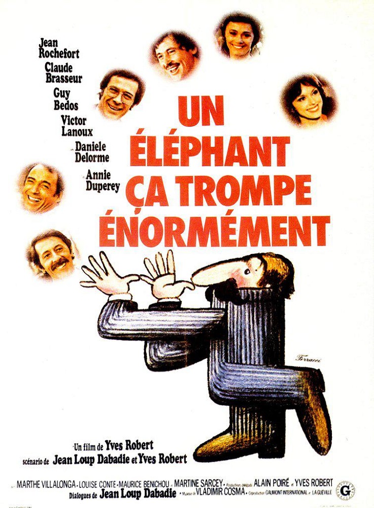 Affiche de Un éléphant ça trompe énormément d'Yves Robert