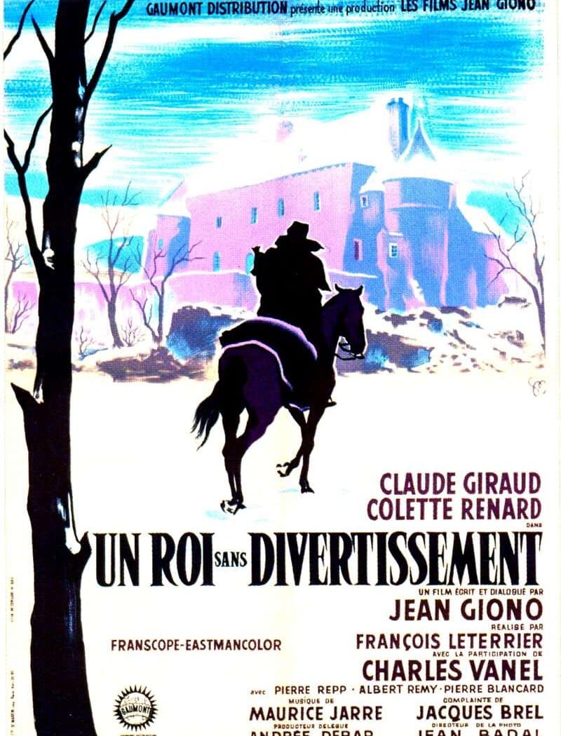Un roi sans divertissement, l'affiche