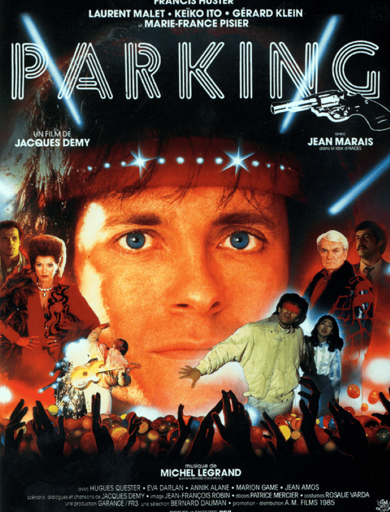 Parking, l'affiche du film de Demy