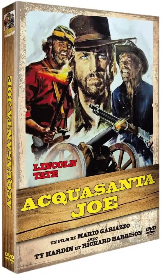 Acquasanta Joe, la jaquette DVD