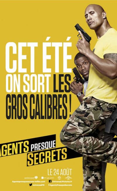 Agents presque secrets : affiche française