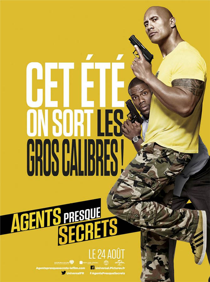 Agents presque secrets : affiche française
