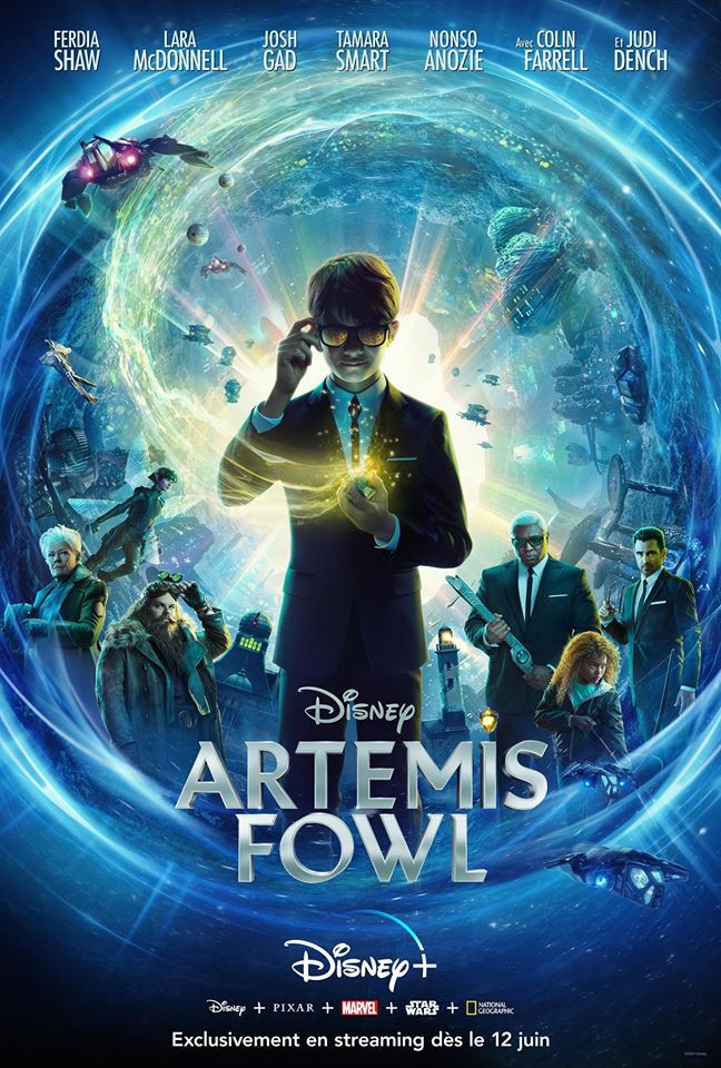 Artemis Fowl, affiche Disney + France