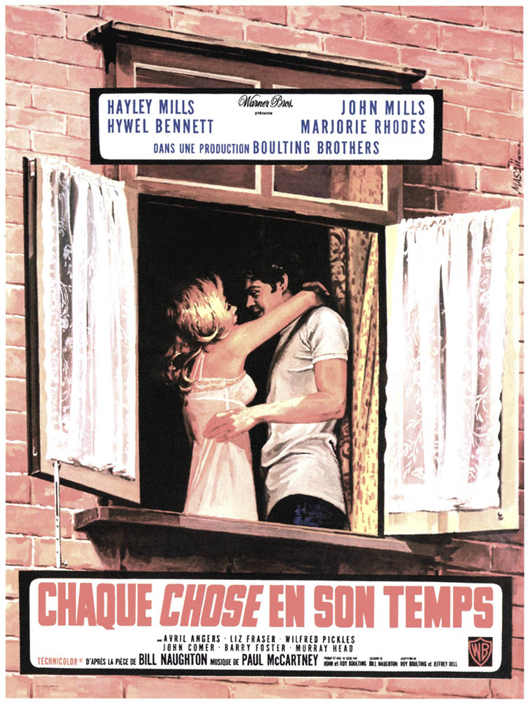 Chaque chose en son temps affiche du film