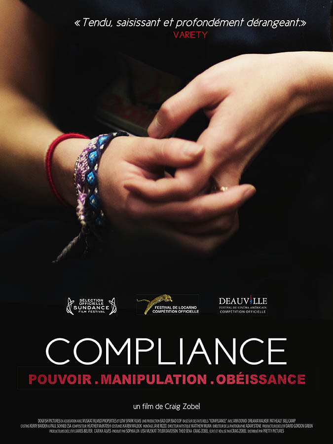 Compliance, affiche du film de Craig Zobel