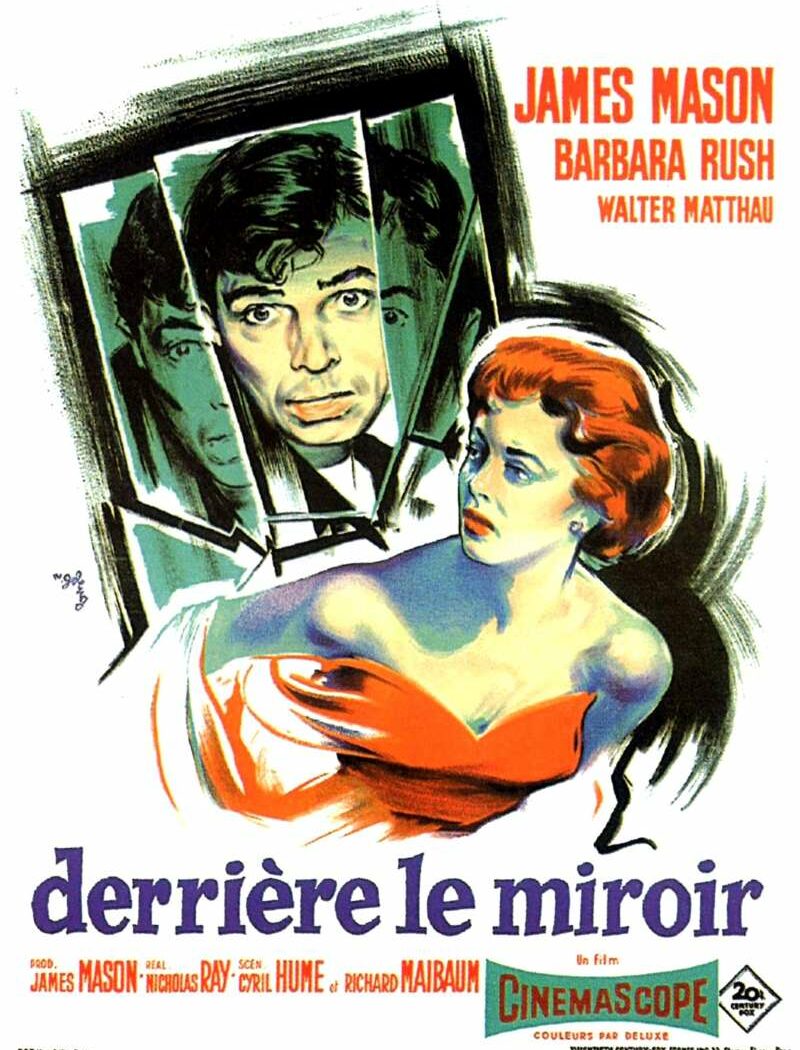 Derrière le miroir, l'affiche