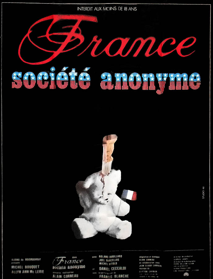 France société anonyme affiche cinéma