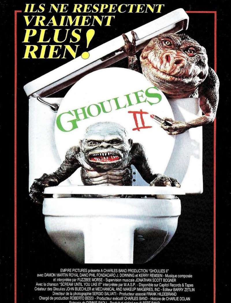 Ghoulies 2, la jaquette