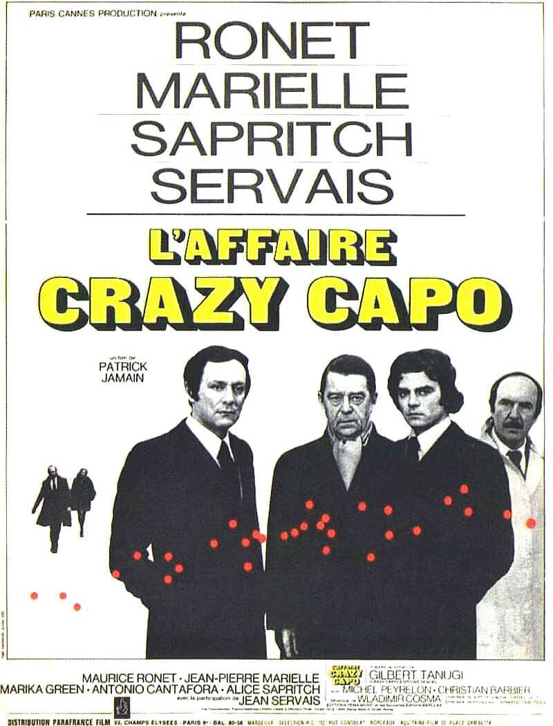 L'affaire Crazy Capo, affiche du film