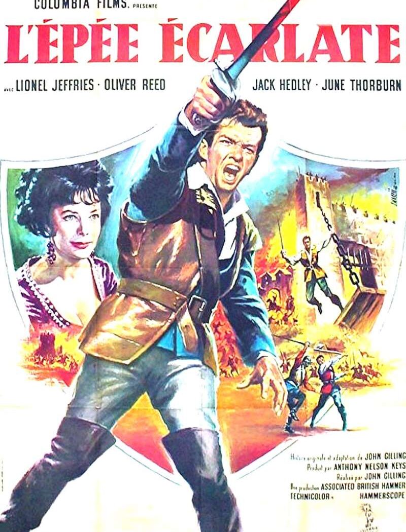 L'épée écarlate, l'affiche