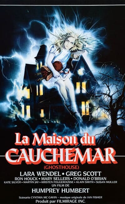 La maison du cauchemar, affiche de Sciotti (1988)