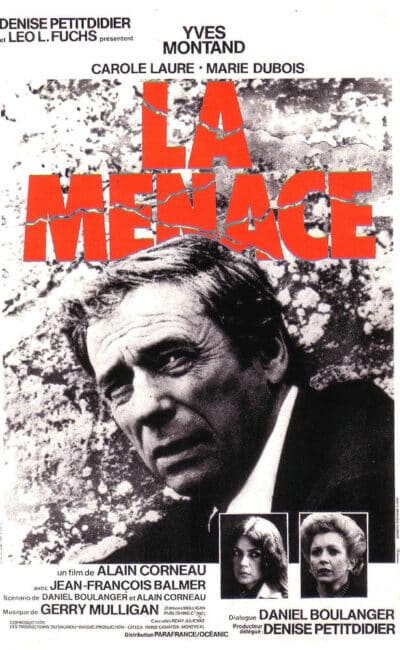La menace d'Alain Corneau, affiche Ferracci