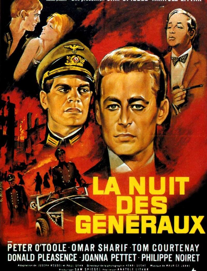 La nuit des généraux, l'affiche