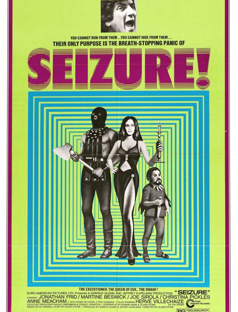 La reine du mal (seizure), l'affiche