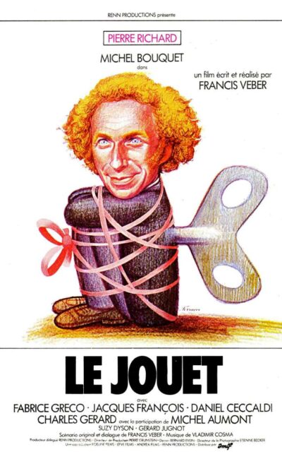 Le jouet, l'affiche du film de Francis Veber
